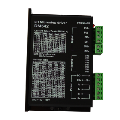 DM542 2 phase stepper  motor drivers for nema 23 stepper motor