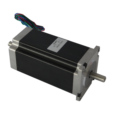 112mm motor length 4.2A current high torque nema 23 dc electric motor double dual shaft stepper