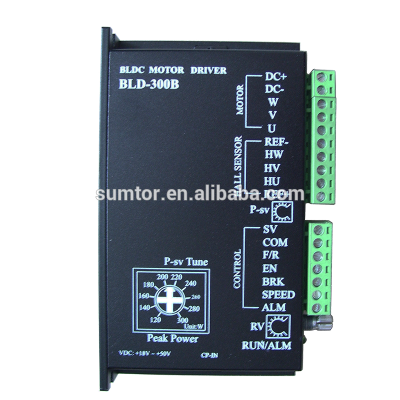 300W three phase brushless DC with hall signal 24V BLD-300b brushless dc motor driver for 57bldc motor