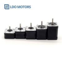 0.9 Degree NEMA 17 stepper motor double shaft , 42mm hybrid stepper motor dual shaft