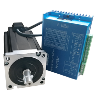 156 cheap price 2 phase nema 34 12n driver closed loop hybrid high torque servo stepper motor with cable kit